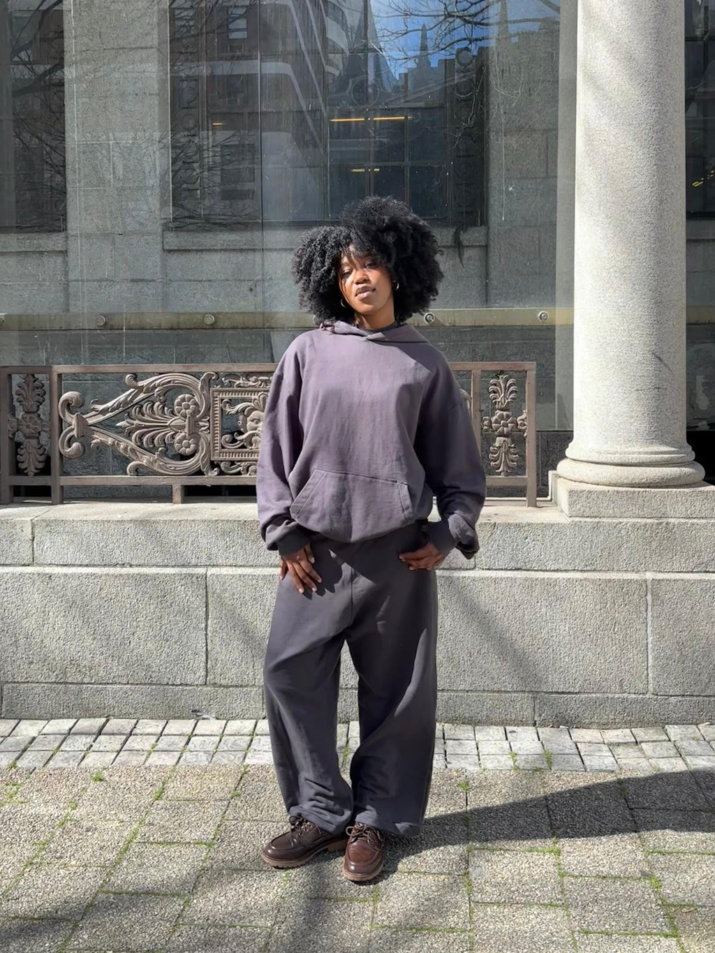 Charcoal Set Pants