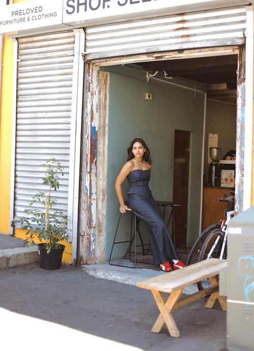 Denim Co-Ord Corset